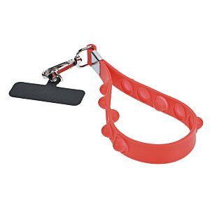 Additional Image 1 - a red and black strap