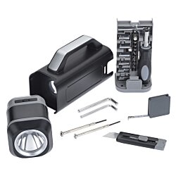 a group of tools on a white background