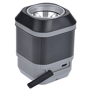 Additional Image 2 - a black and grey rectangular object with a black handle