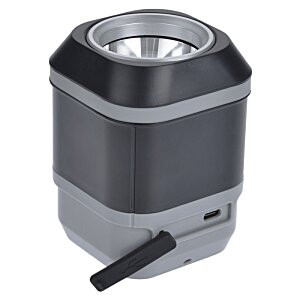 Additional Image 2 - a black and grey rectangular object with a black handle