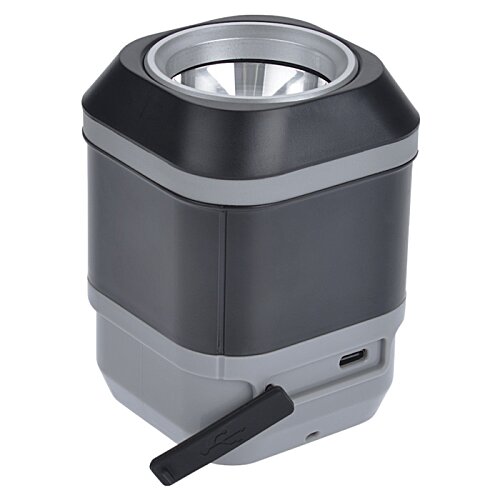 Additional Image 2 - a black and grey rectangular object with a black handle