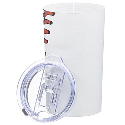 Additional Image 4 - a white spiral notebook with a ring around it