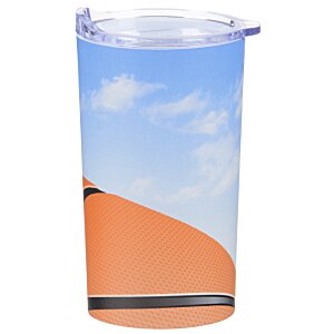 Additional Image 1 - a plastic cup with a picture of a desert