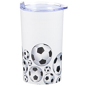 Additional Image 1 - a cup with a football ball design