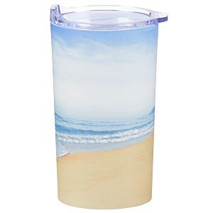 Additional Image 3 - a cup with a beach design