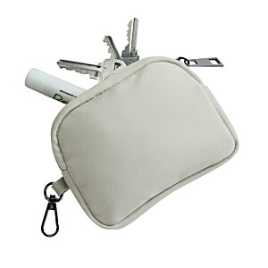 Additional Image 5 - a white pouch with a zipper