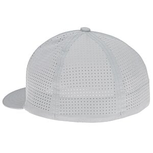 Additional Image 1 - a white hat with a round cap