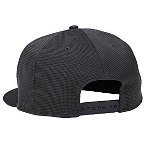 Additional Image 1 - a black hat with a hole in the back