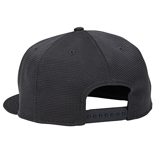 Additional Image 1 - a black hat with a hole in the back