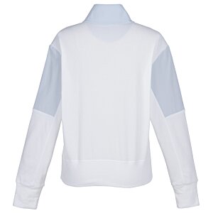Additional Image 1 - a white and grey sweater