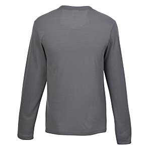 Additional Image 1 - a grey long sleeved shirt