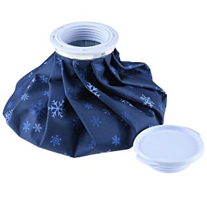 Additional Image 1 - a blue ice pack with a white lid