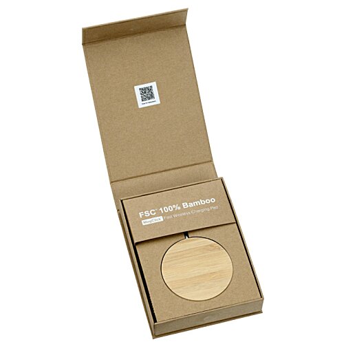 Additional Image 3 - a brown box with a white circle in it