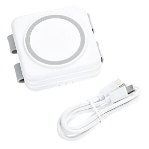 Additional Image 1 - a white square device with a cord