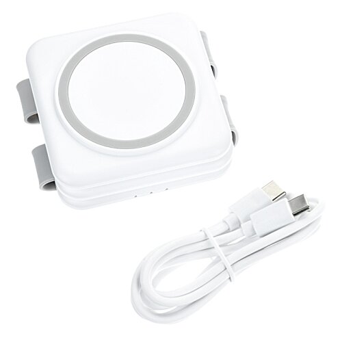 Additional Image 1 - a white square device with a cord