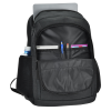 Additional Image 3 - a black backpack with a pen and a laptop
