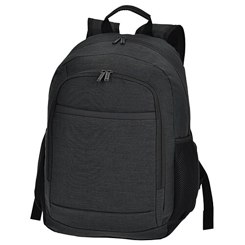 Additional Image 1 - a black backpack with straps
