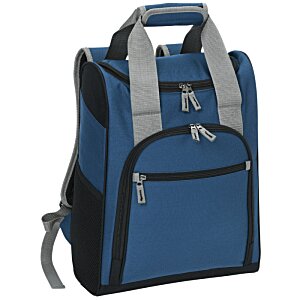 Additional Image 1 - a blue and grey backpack