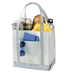 Additional Image 3 - a white bag with a blue object in it