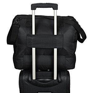 Additional Image 3 - a black bag with silver handles