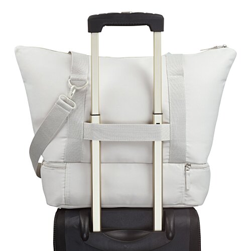 Additional Image 5 - a white pillow on a black suitcase