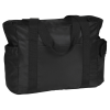 a black bag with a handle
