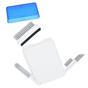 Additional Image 3 - a white rectangular object with a blue square object in the middle