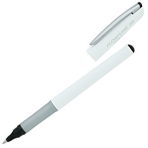 Additional Image 3 - a white pen with black cap