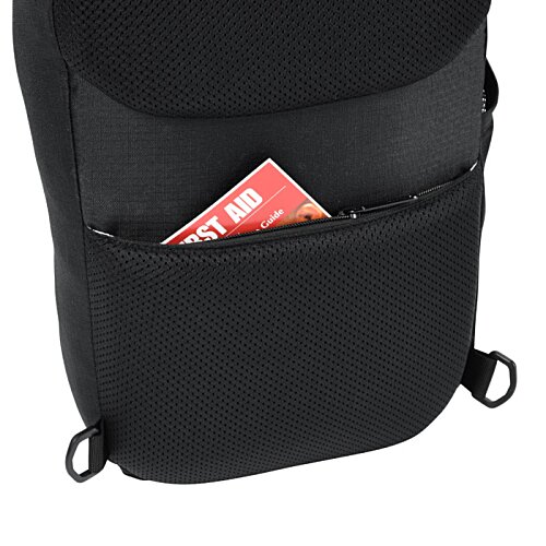 Additional Image 5 - a black backpack with wheels