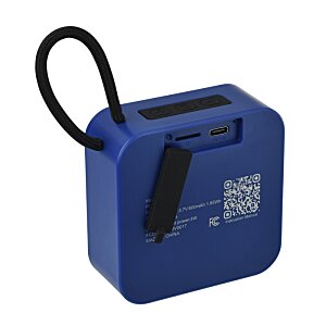 Additional Image 3 - a blue rectangular object with a black cord