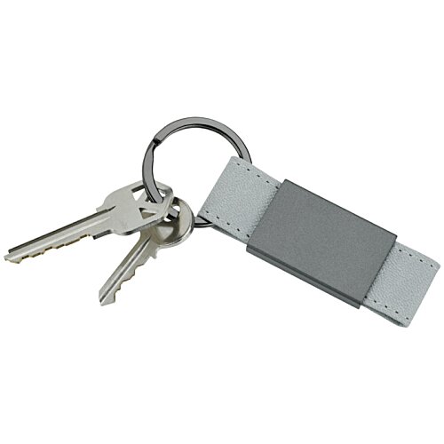 Additional Image 2 - a key chain with a keyring