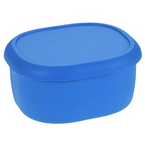 Additional Image 3 - a blue plastic container with a lid