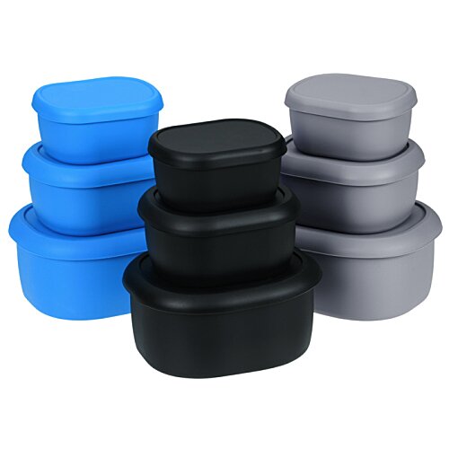 Additional Image 5 - a stack of different colored containers