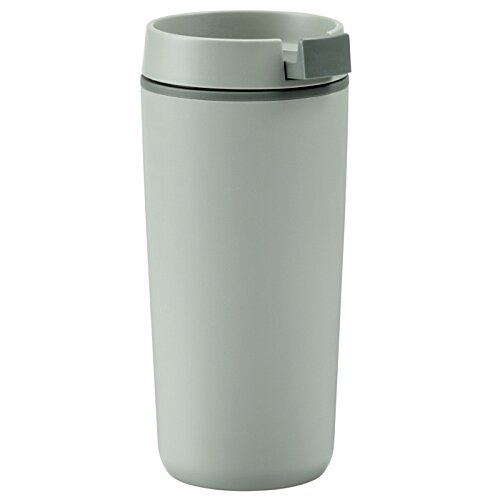 Additional Image 2 - a white cup with a grey lid