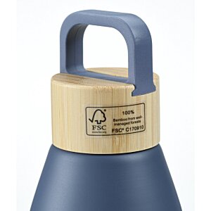 Additional Image 3 - a close up of a blue and tan object