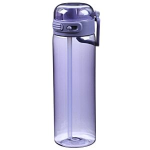 Additional Image 1 - a purple water bottle with a purple lid