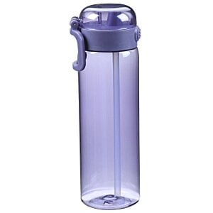 Additional Image 3 - a purple water bottle with a purple cap
