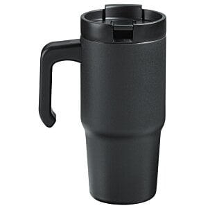 Additional Image 1 - a black mug with a handle