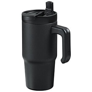 Additional Image 4 - a black mug with a handle