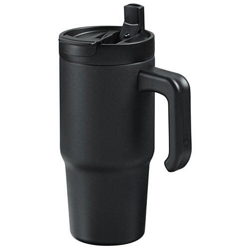 Additional Image 4 - a black mug with a handle