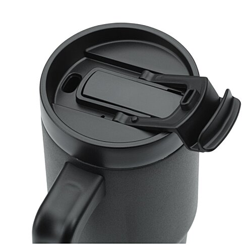 Additional Image 6 - a black coffee mug with a lid