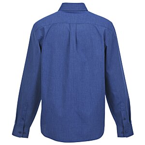 Additional Image 1 - a blue shirt with a long sleeve