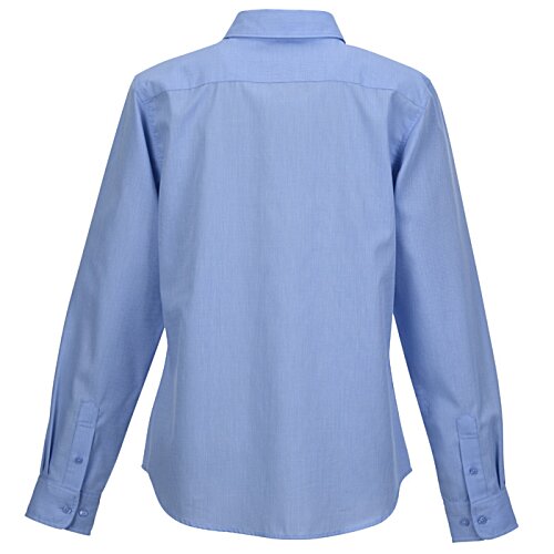 Additional Image 1 - a blue shirt with long sleeves