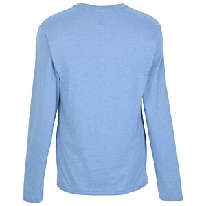 Additional Image 1 - a blue long sleeved shirt