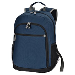 Additional Image 1 - a blue backpack with a zipper