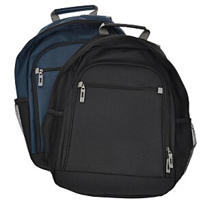 Additional Image 4 - a black and blue backpack