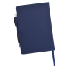 a blue rectangular object with a long stick