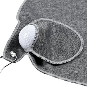 Additional Image 2 - a grey cloth with a white ball