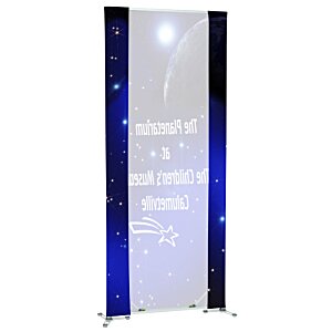 Additional Image 1 - a white and blue banner