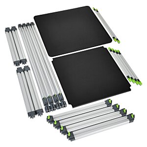 Additional Image 13 - a black square object with green edges